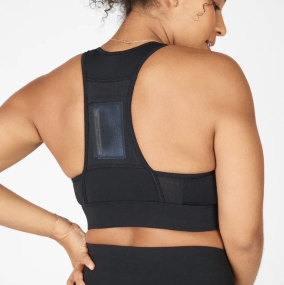 Fabletics Black Sports Bra - Picture 2 of 15